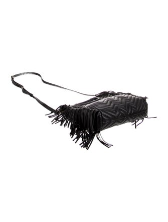 Maje Leather Shoulder Bag