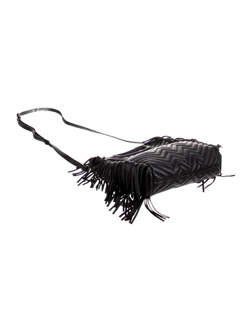 Maje Leather Shoulder Bag