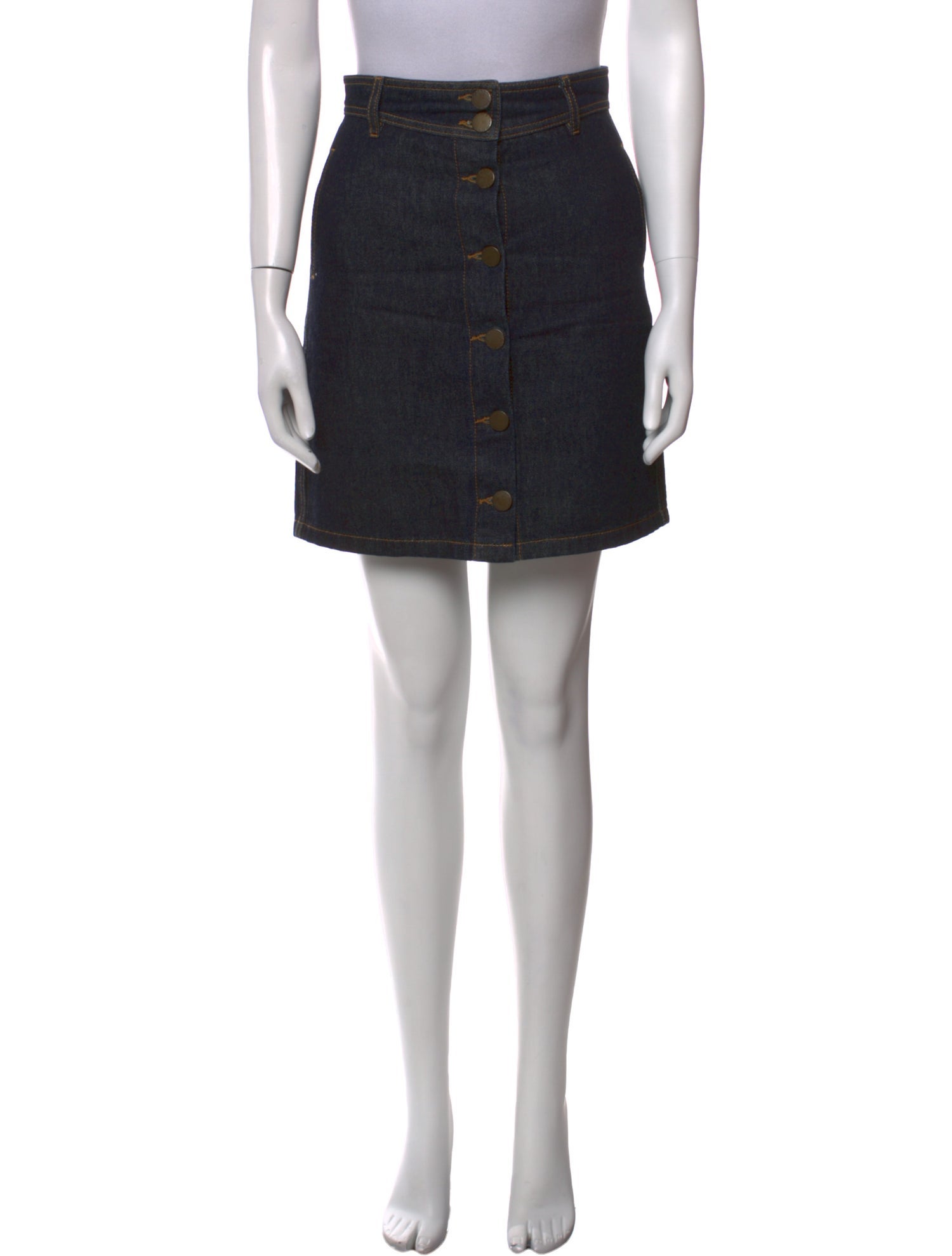 Maje Studded Accents Mini Skirt