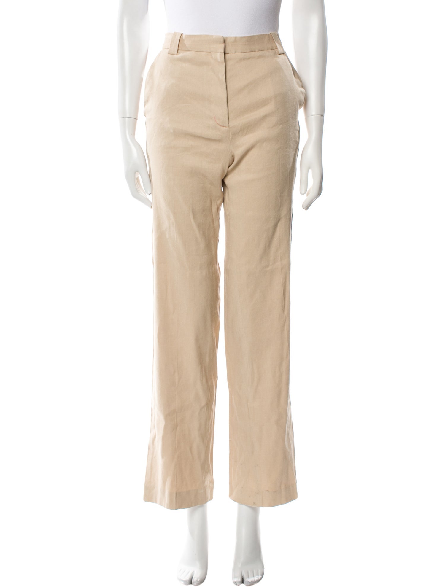 Maje Linen Wide Leg Pants