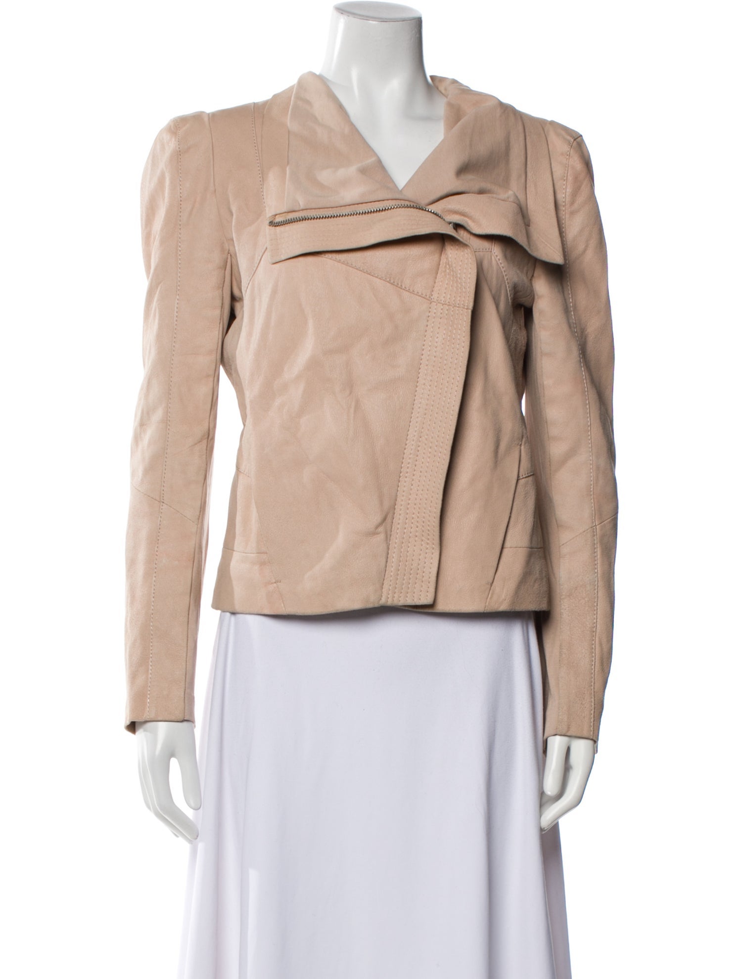 Maje Leather Biker Jacket