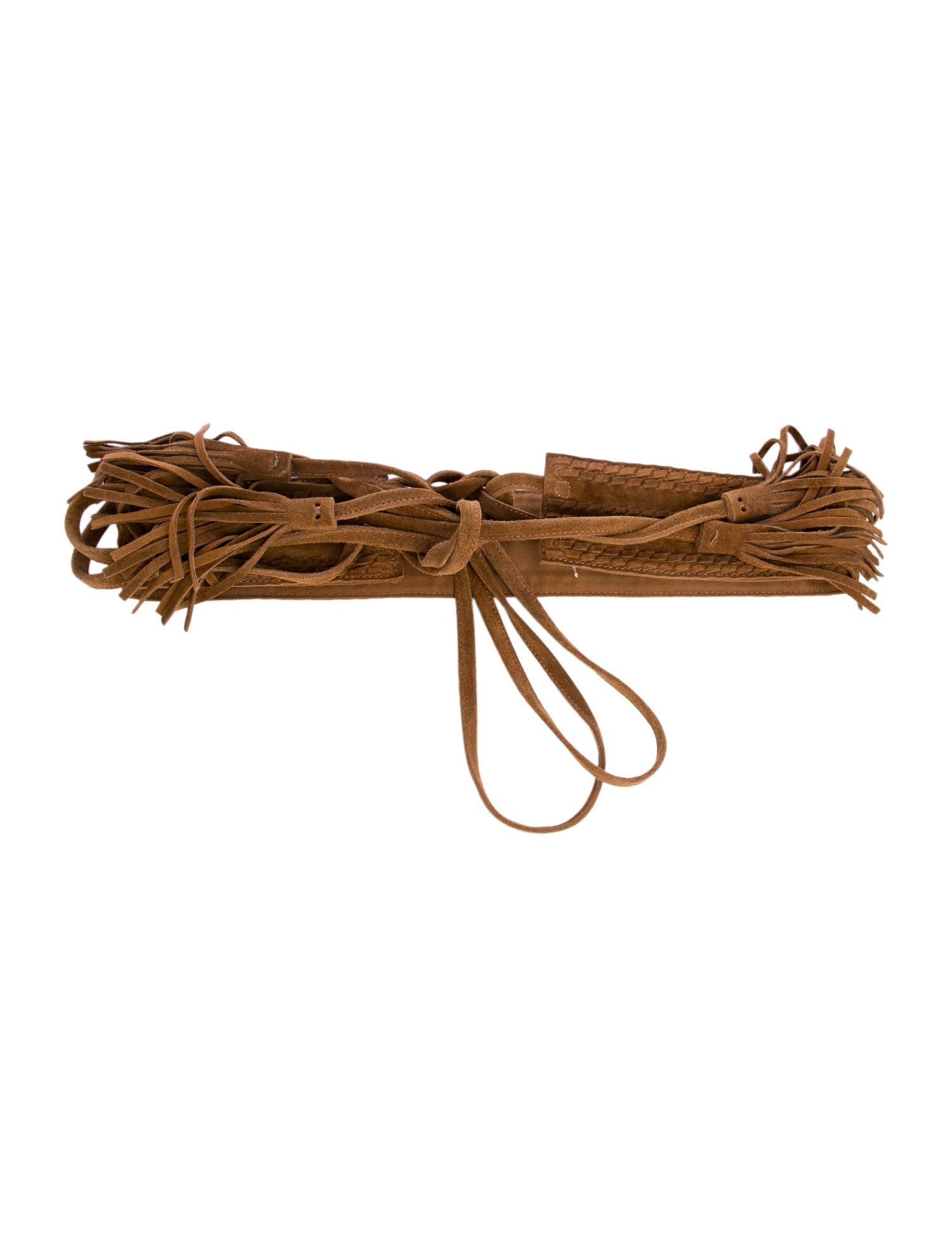 Maje Wide Suede Belt