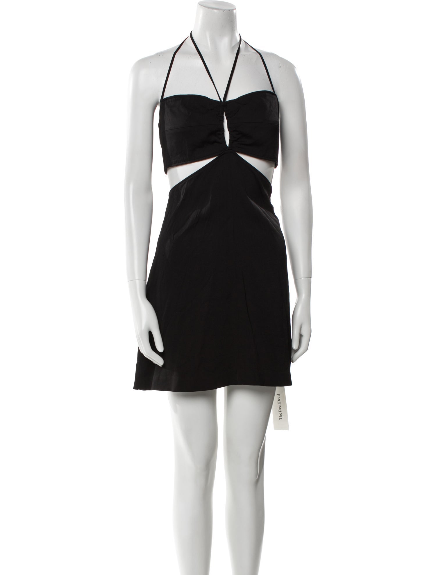 Maje Halterneck Mini Dress