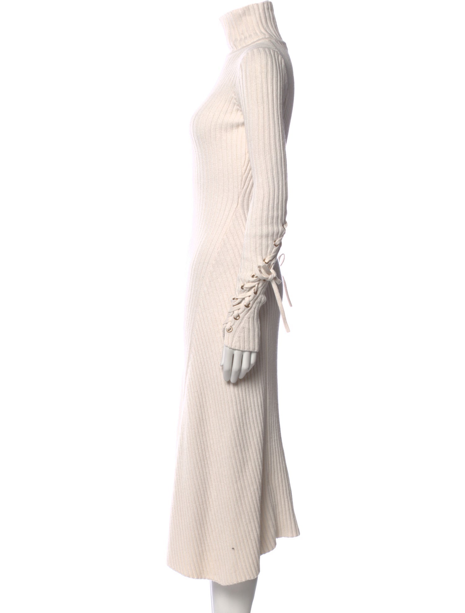 Maje Turtleneck Midi Length Dress