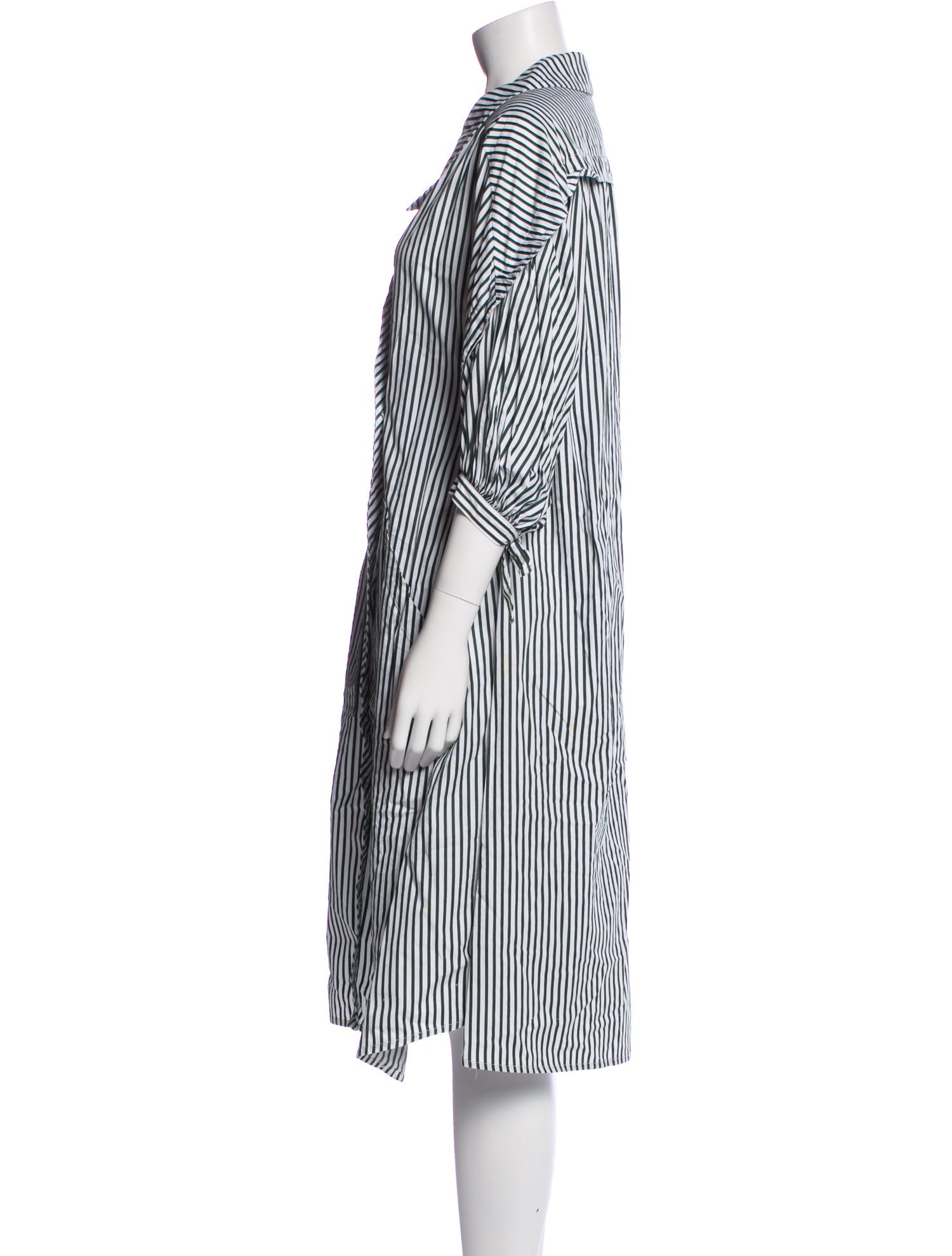 Maje Striped Knee-Length Dress