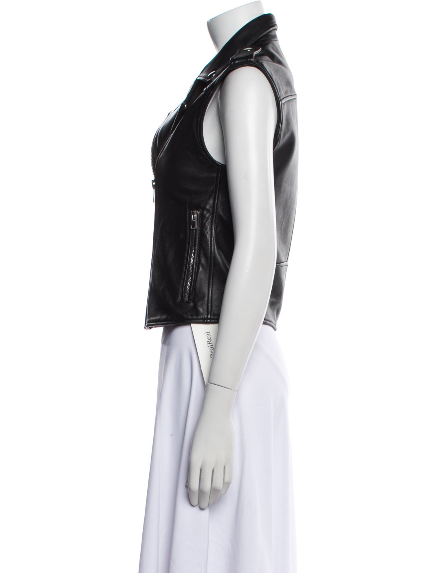 Maje Leather Biker Jacket