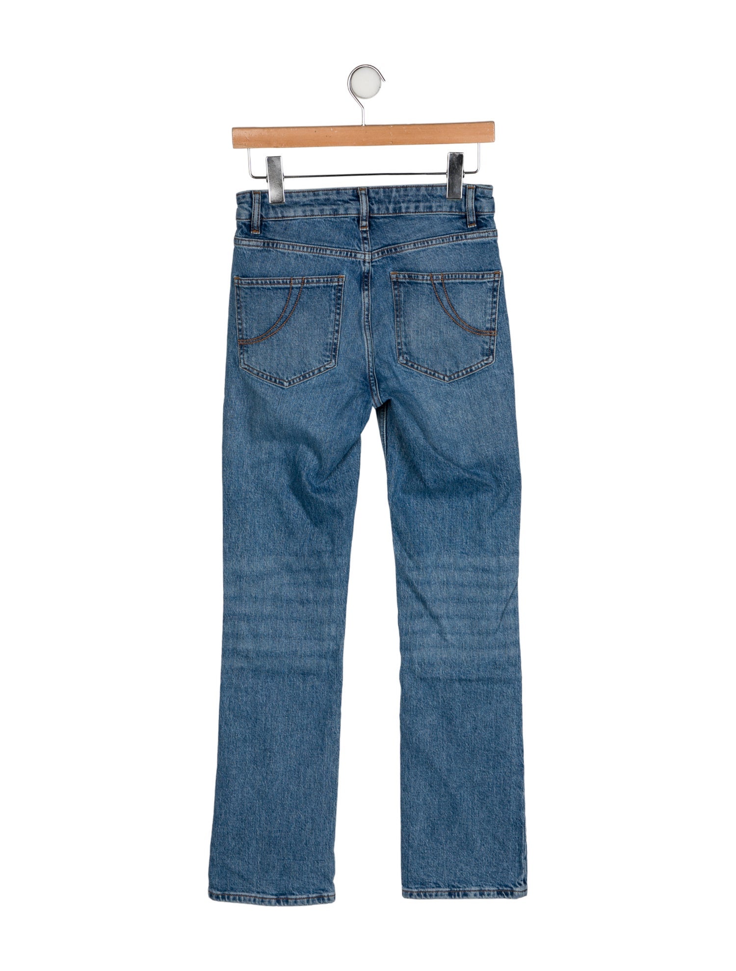Maje High-Rise Straight Leg Jeans