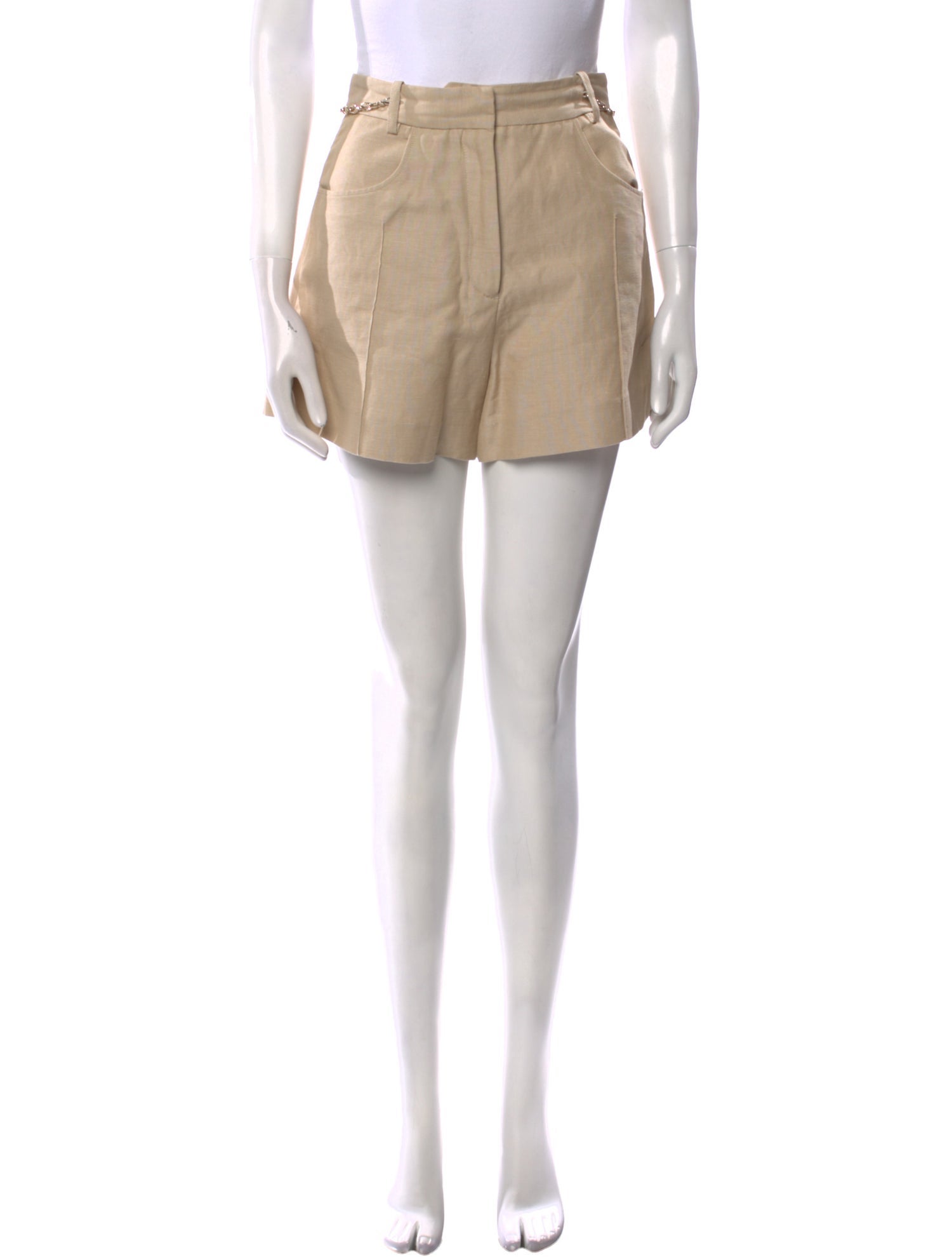 Maje Linen Mini Shorts