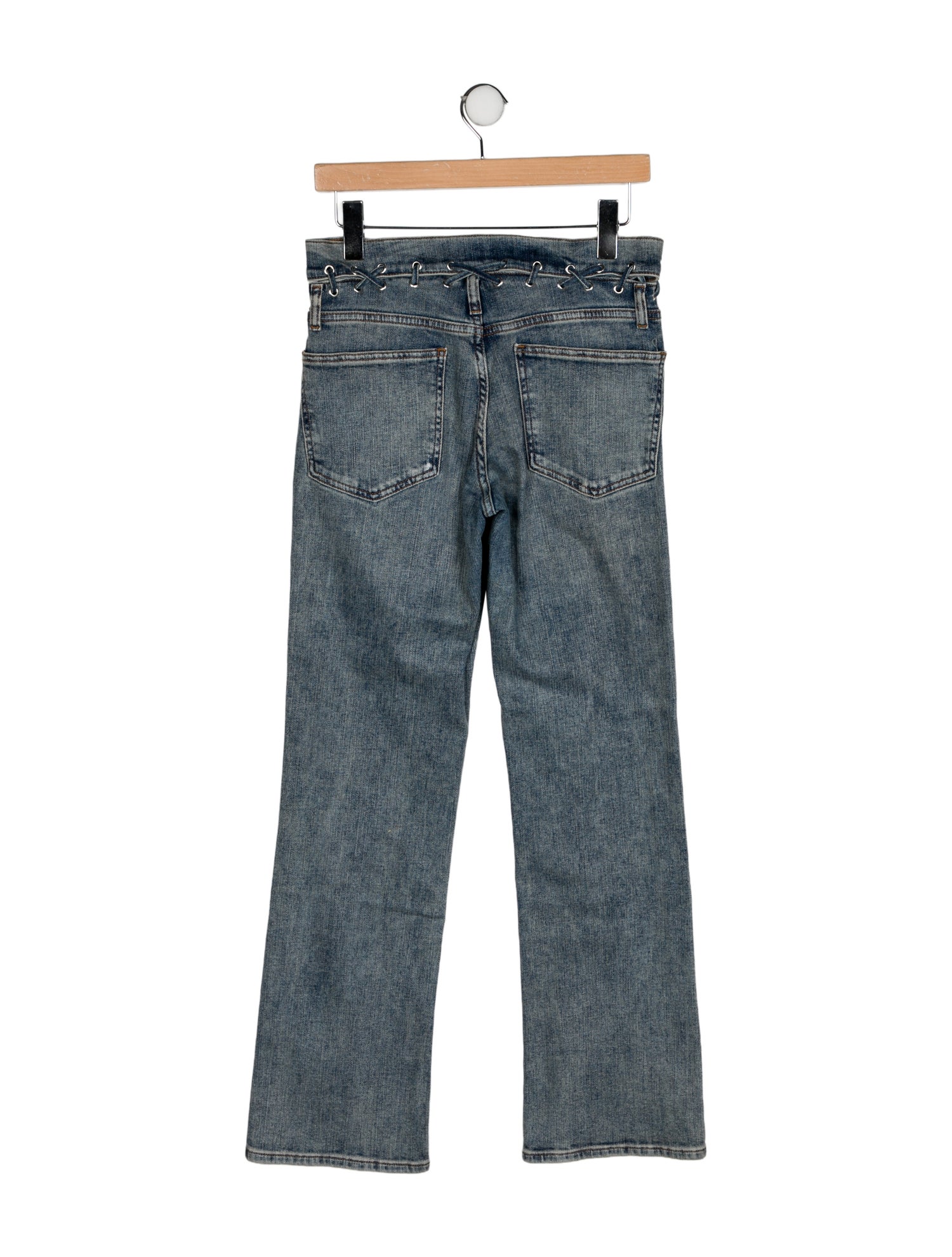 Maje High-Rise Wide Leg Jeans