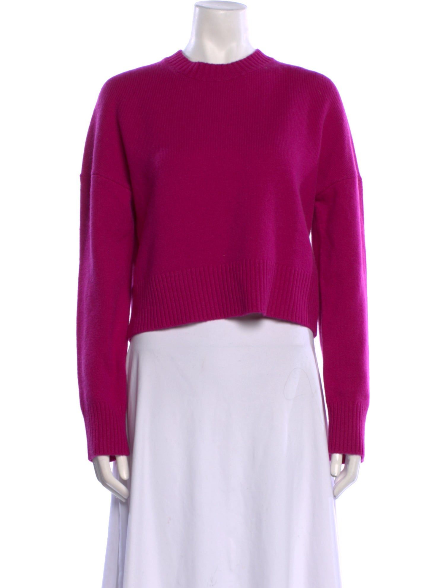 Maje Cashmere Crew Neck Sweater