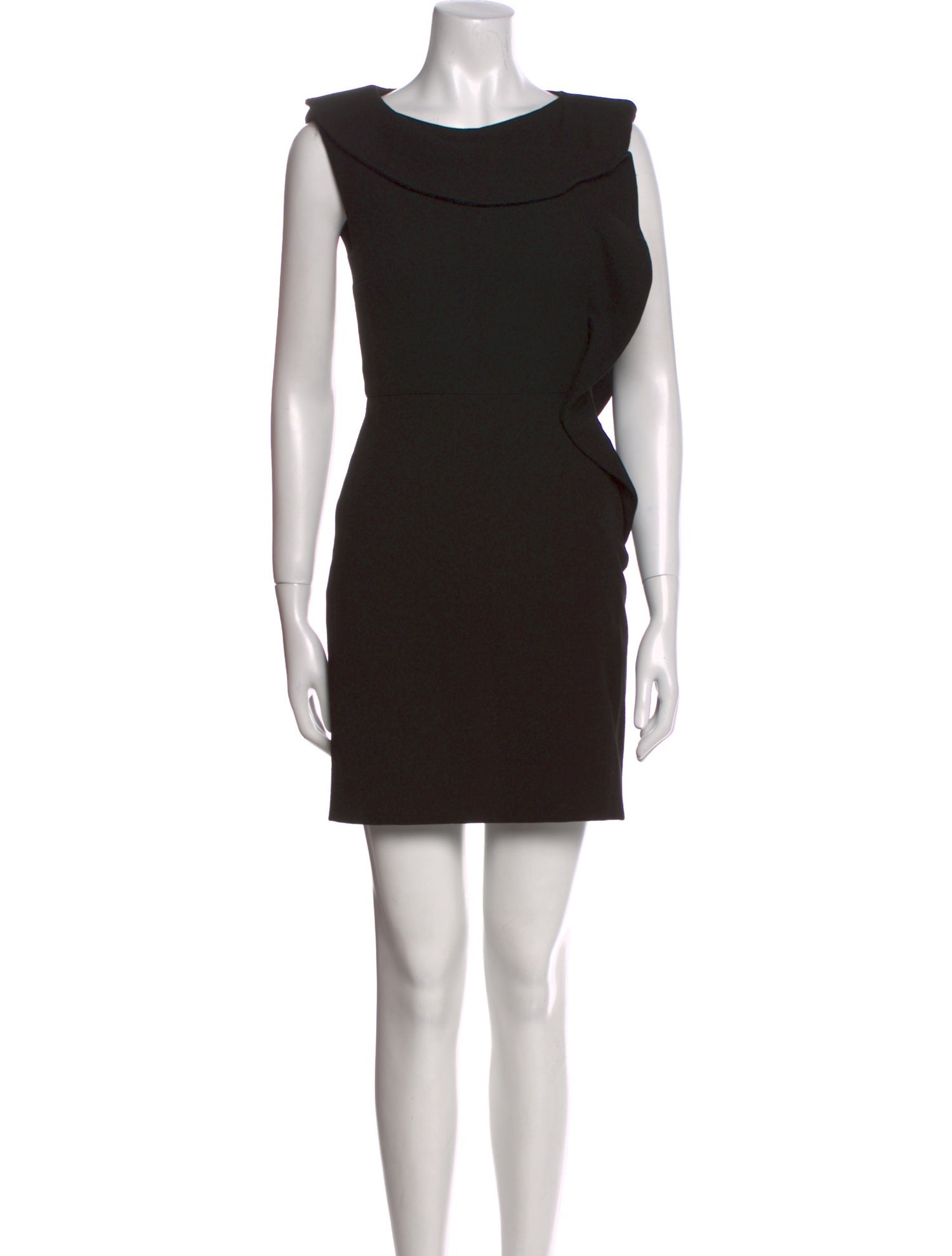 Maje Cowl Neck Mini Dress