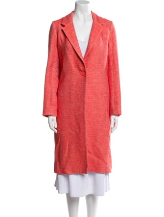 Maje Tweed Pattern Coat