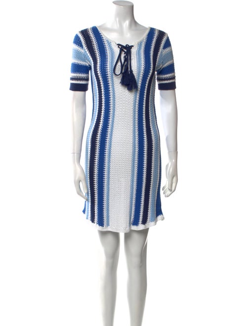 Maje Striped Mini Dress