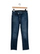 Maje High-Rise Straight Leg Jeans
