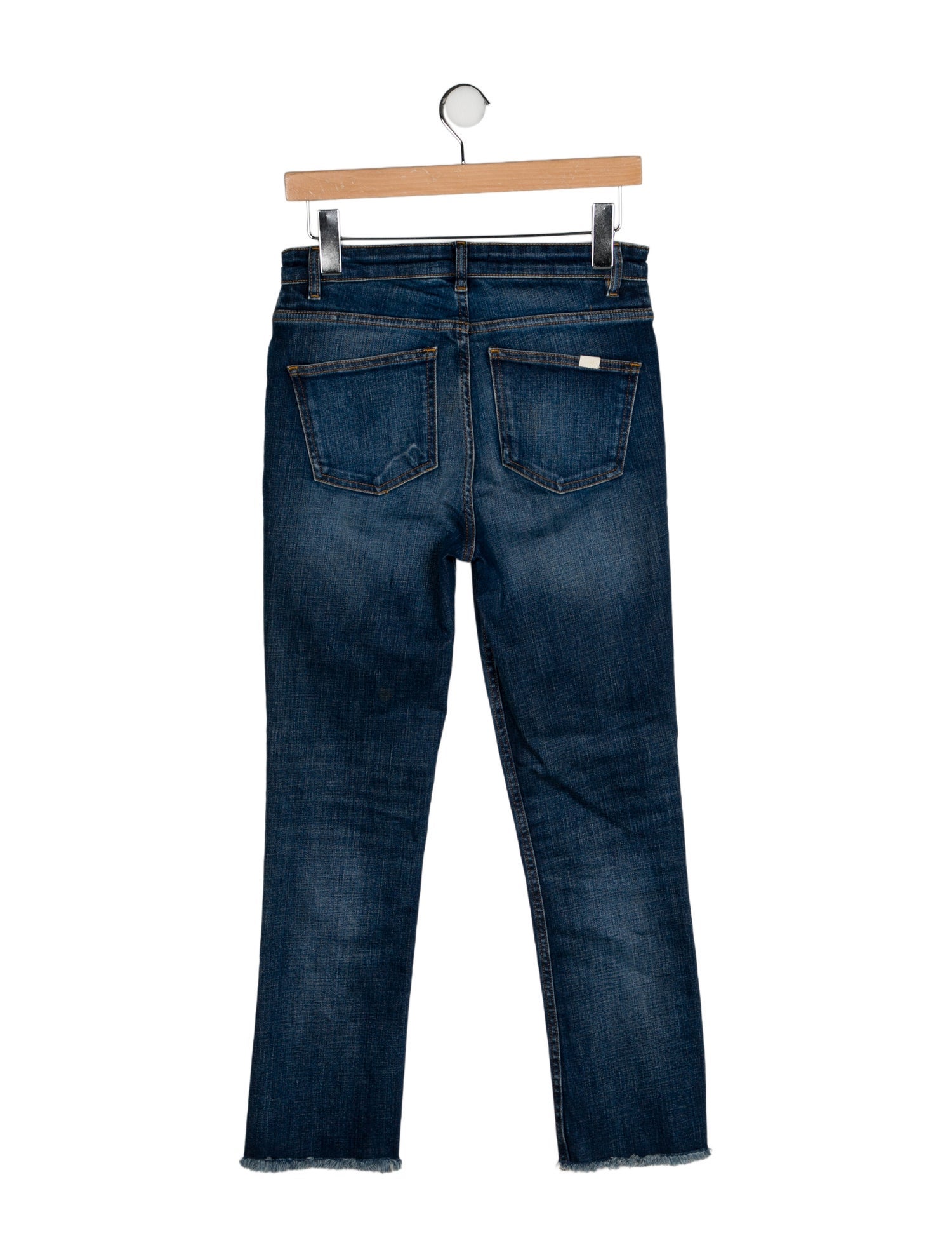 Maje High-Rise Straight Leg Jeans
