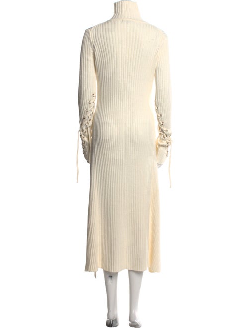 Maje Turtleneck Midi Length Dress