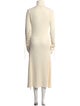 Maje Turtleneck Midi Length Dress