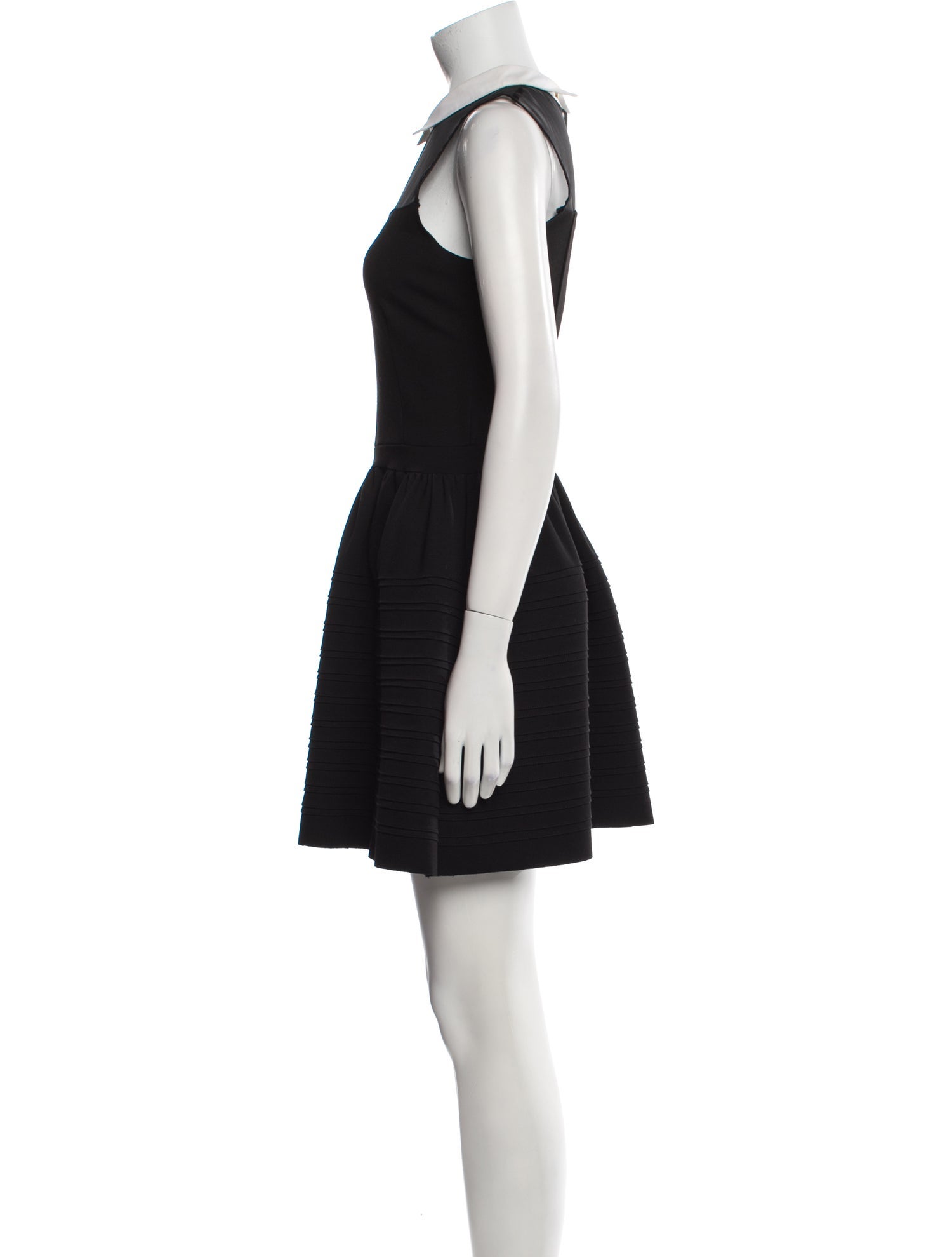 Maje Square Neckline Mini Dress