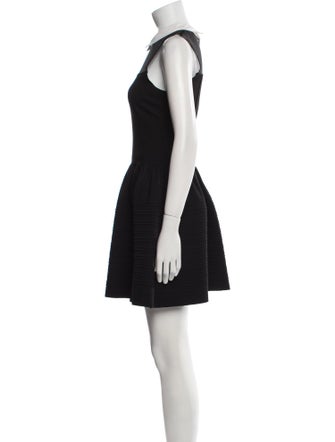 Maje Square Neckline Mini Dress