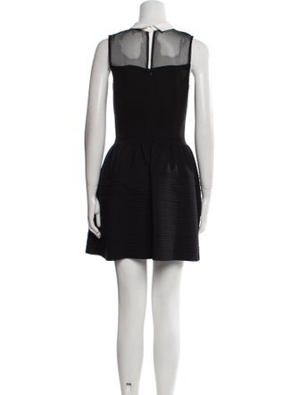 Maje Square Neckline Mini Dress