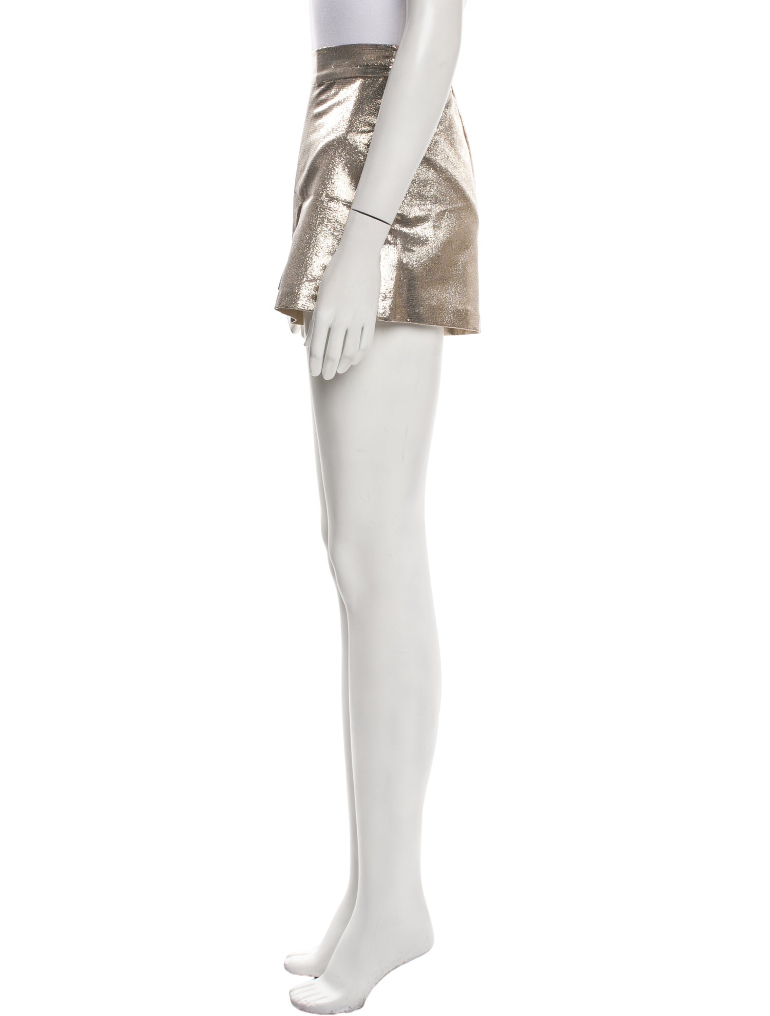 Maje Silk Mini Shorts