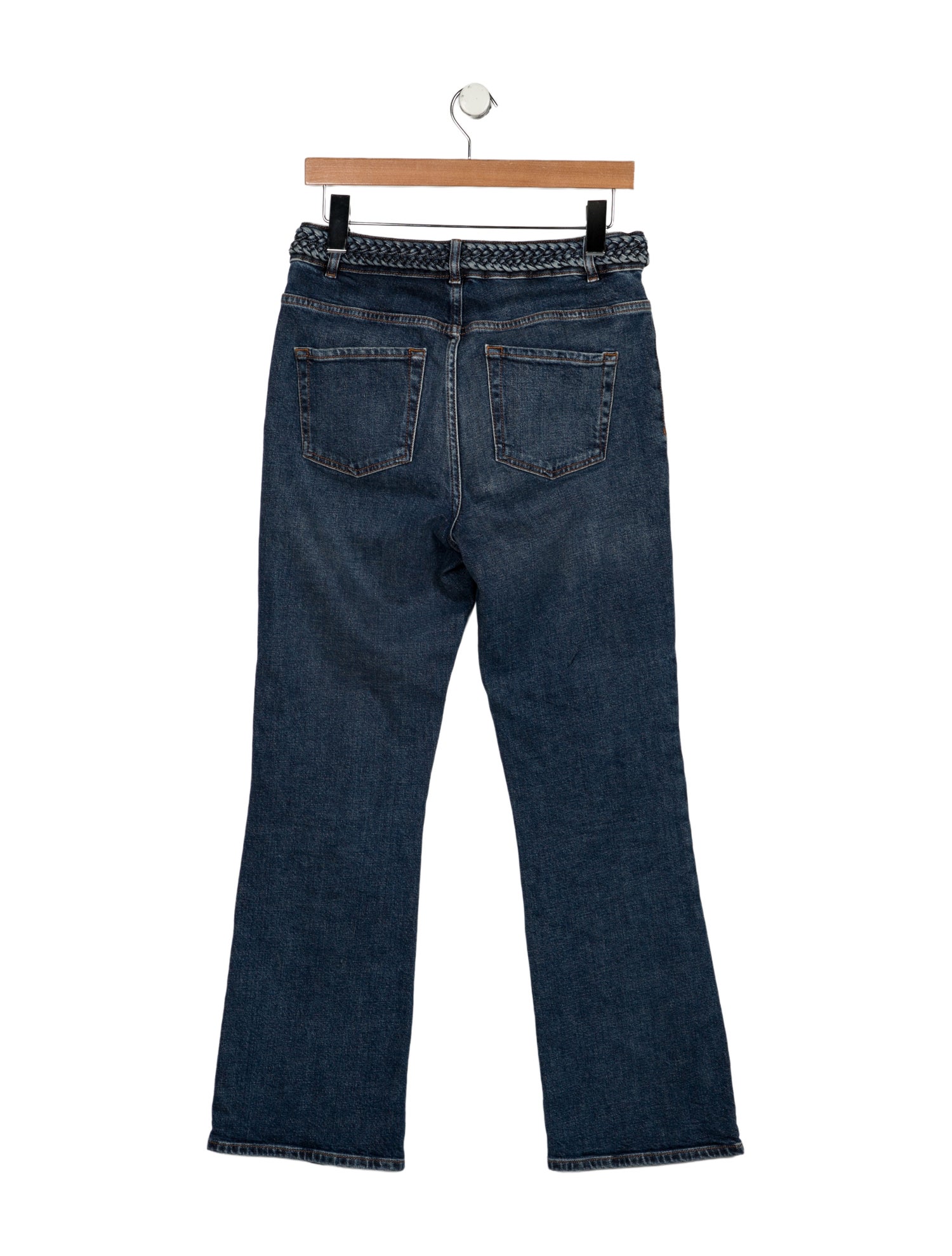 Maje High-Rise Straight Leg Jeans