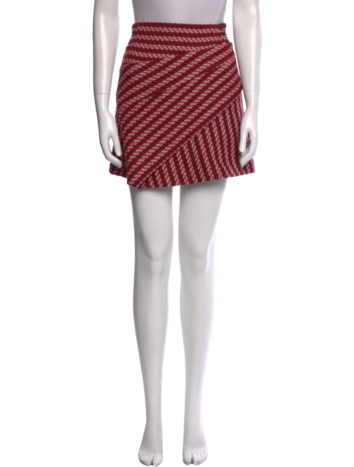 Maje Printed Mini Skirt