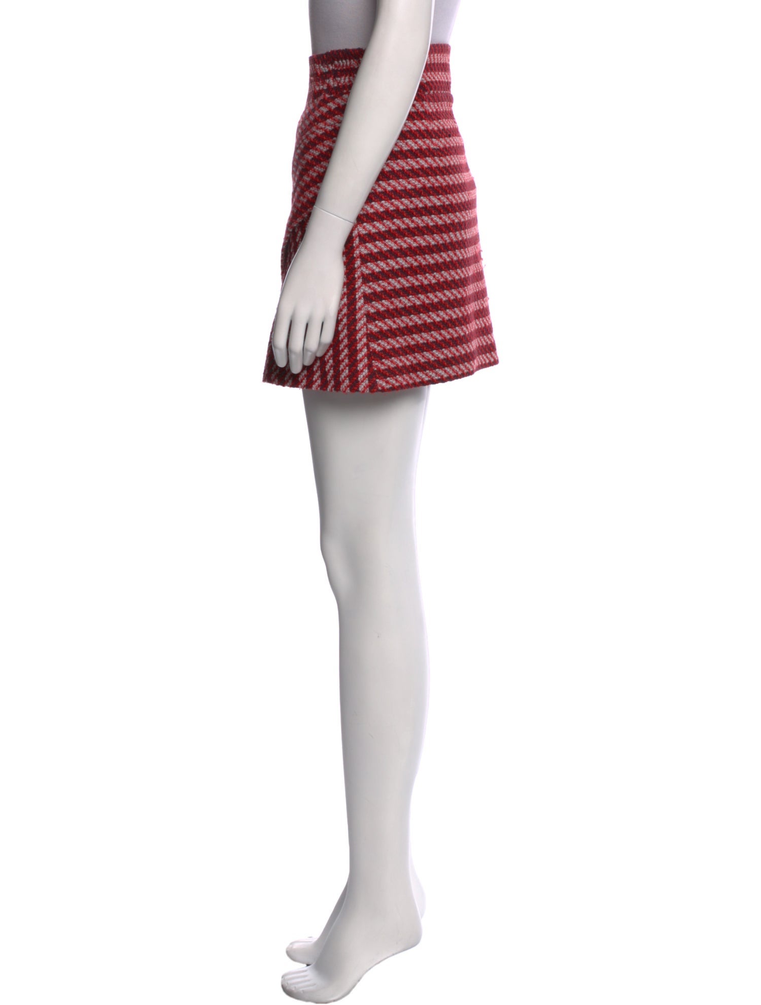 Maje Printed Mini Skirt