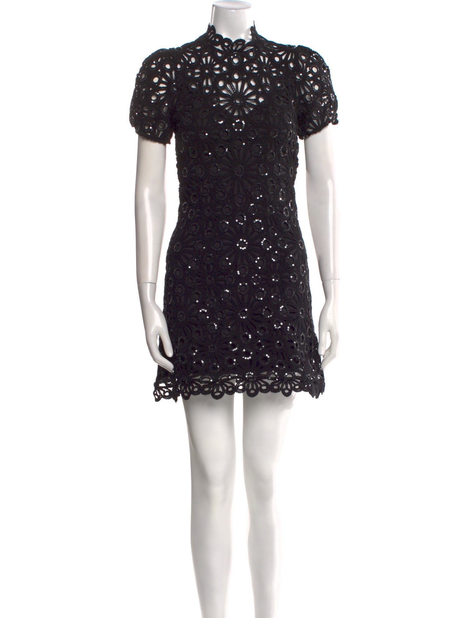 Maje Mock Neck Mini Dress w/ Tags