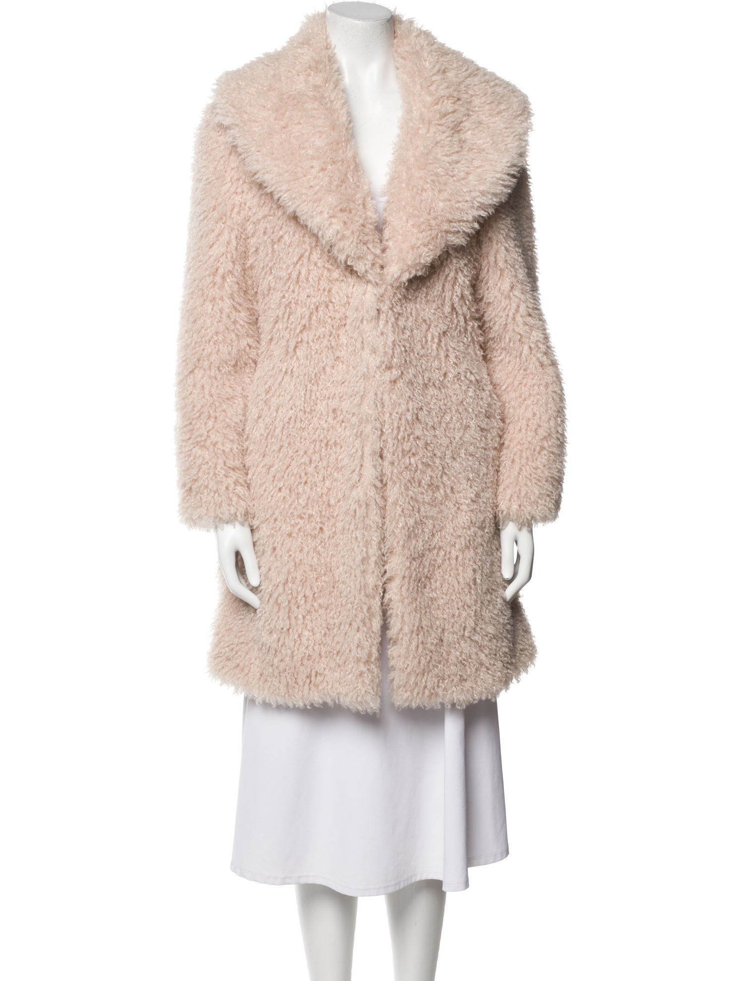 Maje Faux Fur Coat