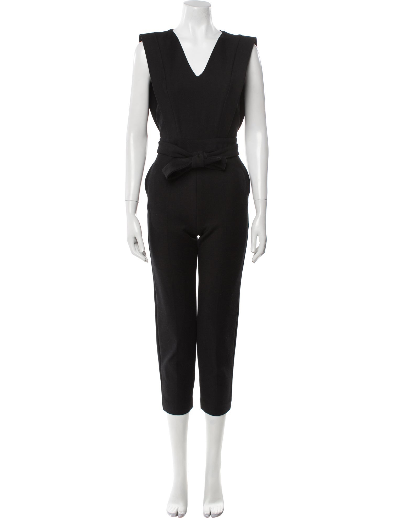 Maje V-Neck Jumpsuit