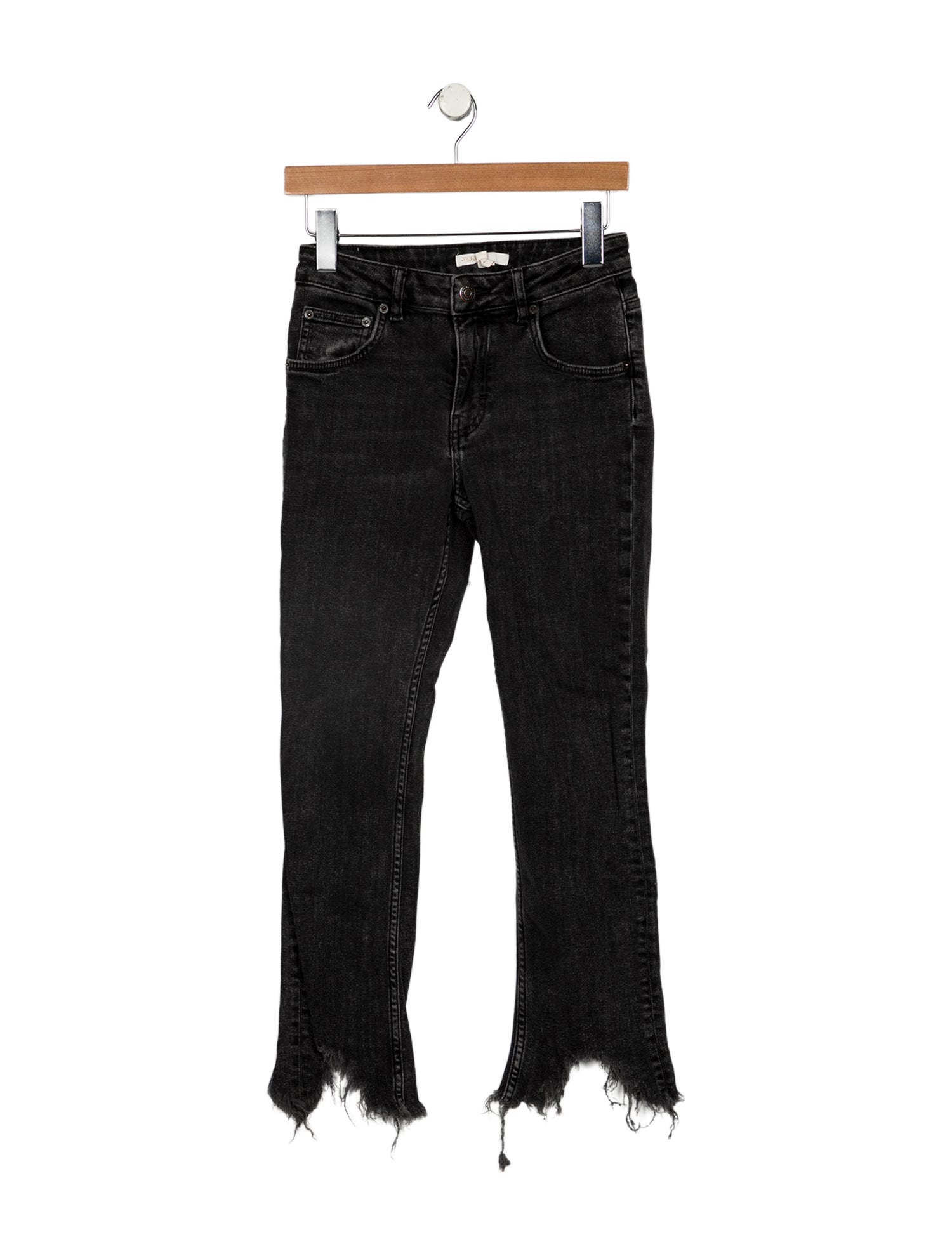 Maje Mid-Rise Straight Leg Jeans
