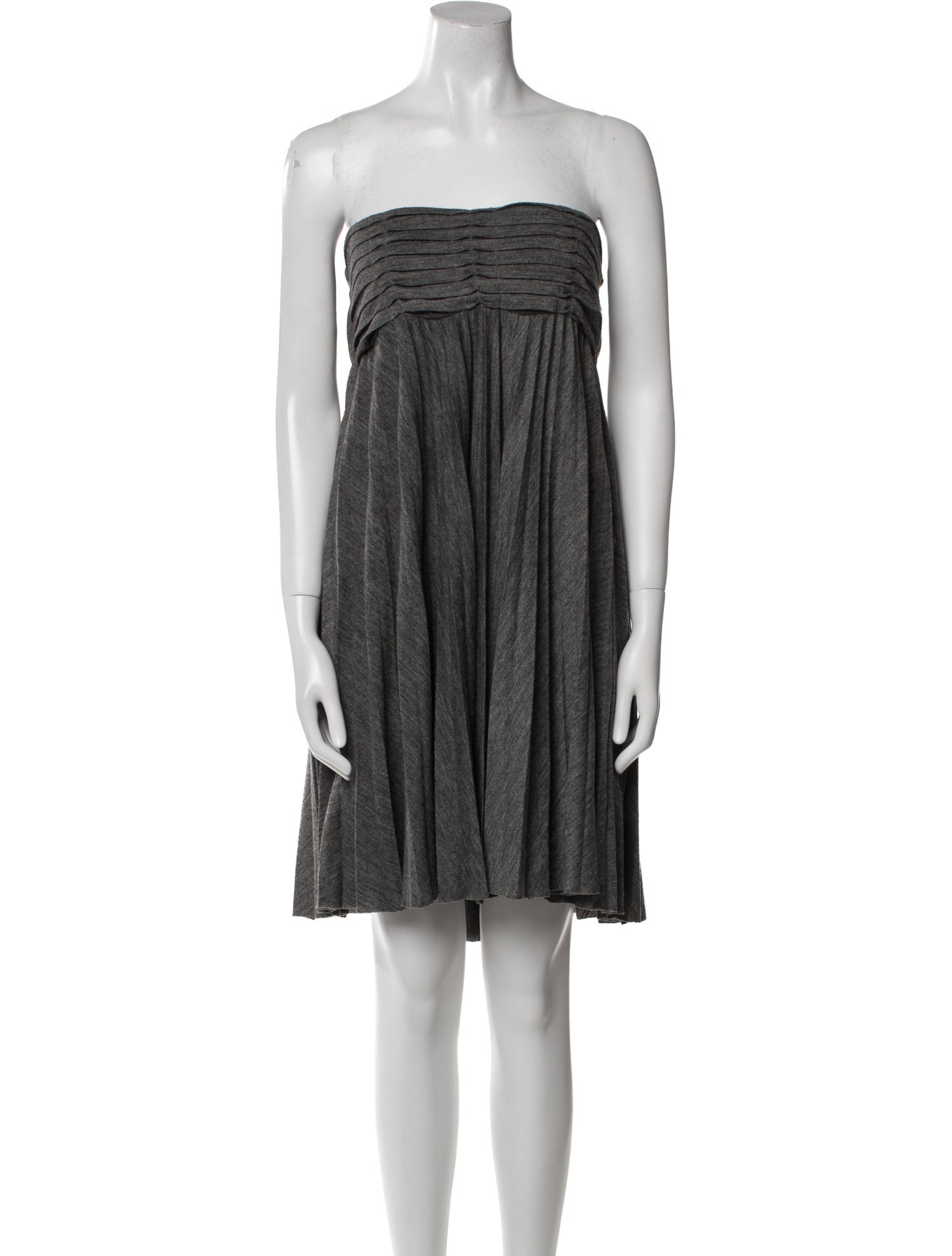 Maje Strapless Mini Dress