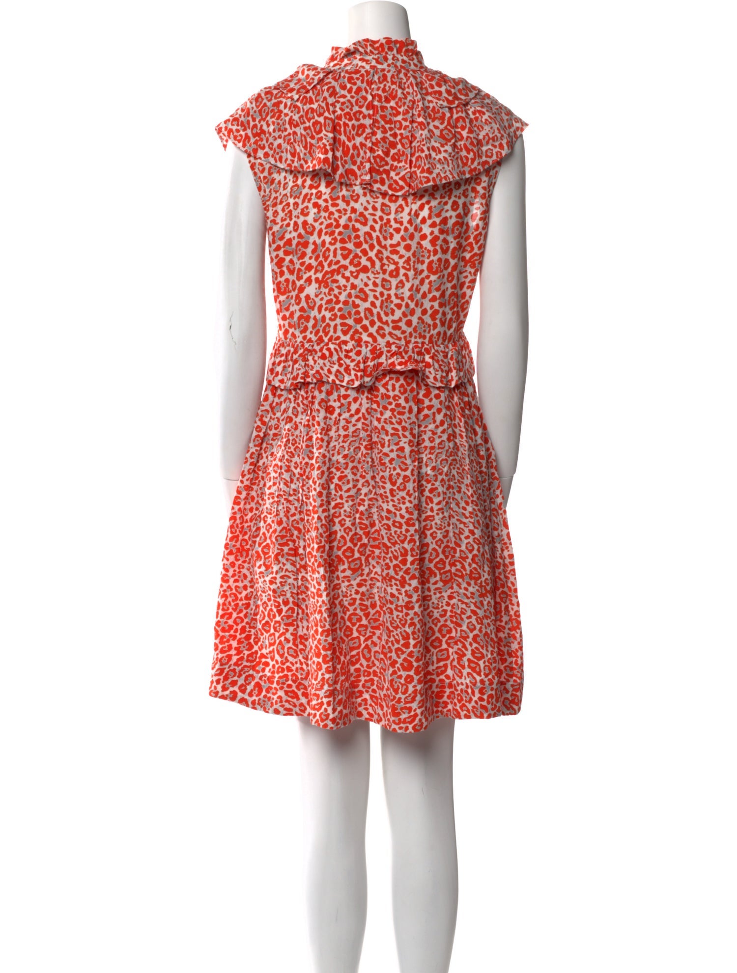 Maje Floral Print Mini Dress