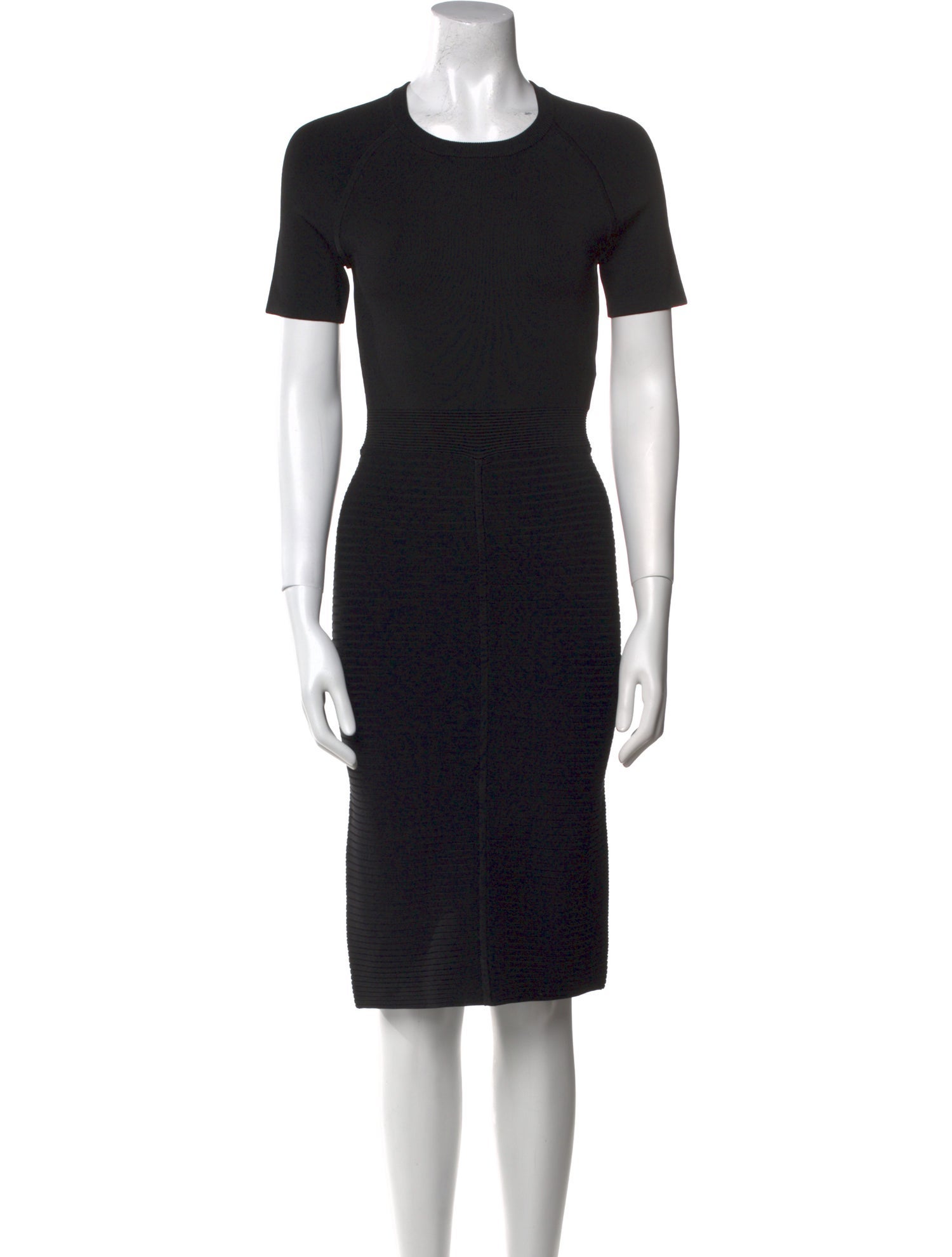 Maje Crew Neck Knee-Length Dress w/ Tags