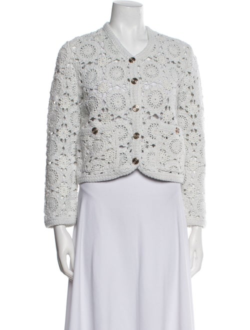 Maje Tweed Pattern Evening Jacket