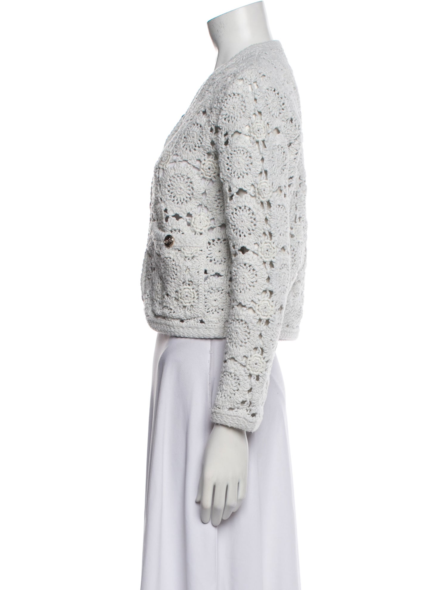 Maje Tweed Pattern Evening Jacket