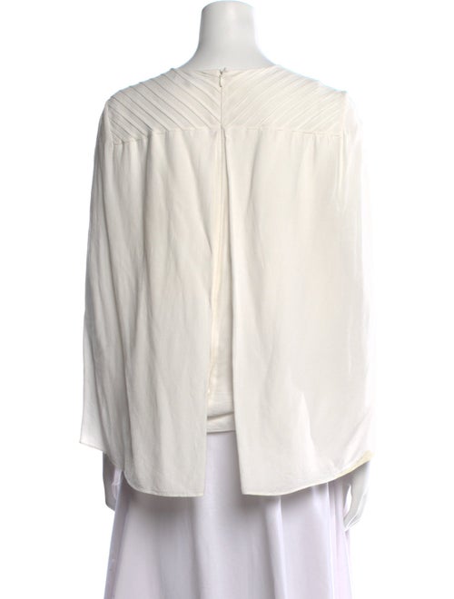 Maje Crew Neck Long Sleeve Top