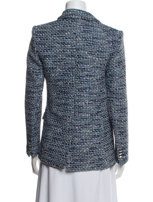 Maje Tweed Pattern Blazer