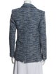 Maje Tweed Pattern Blazer