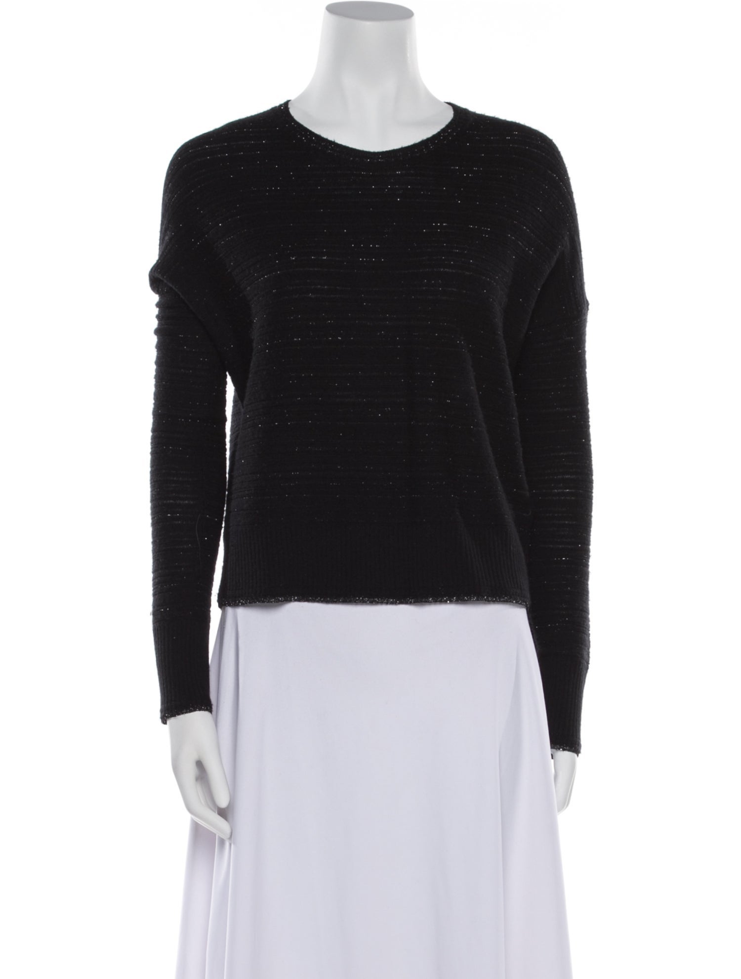 Maje Wool Scoop Neck Sweater