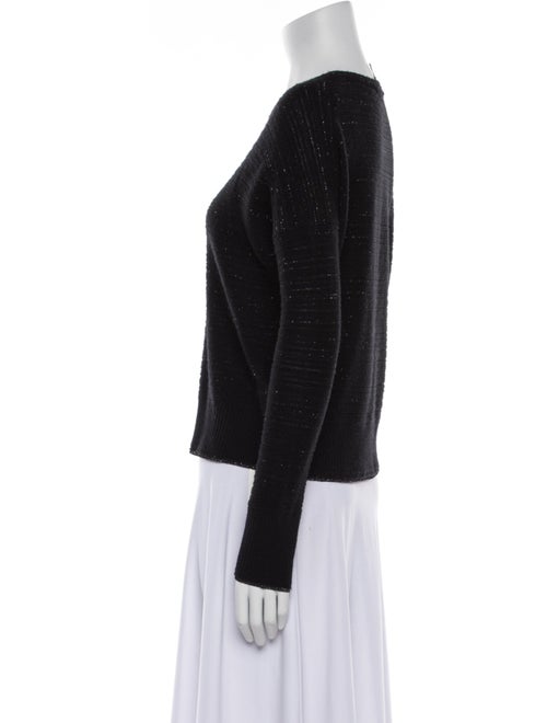 Maje Wool Scoop Neck Sweater