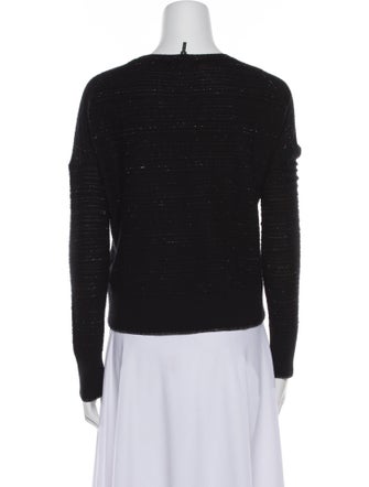 Maje Wool Scoop Neck Sweater