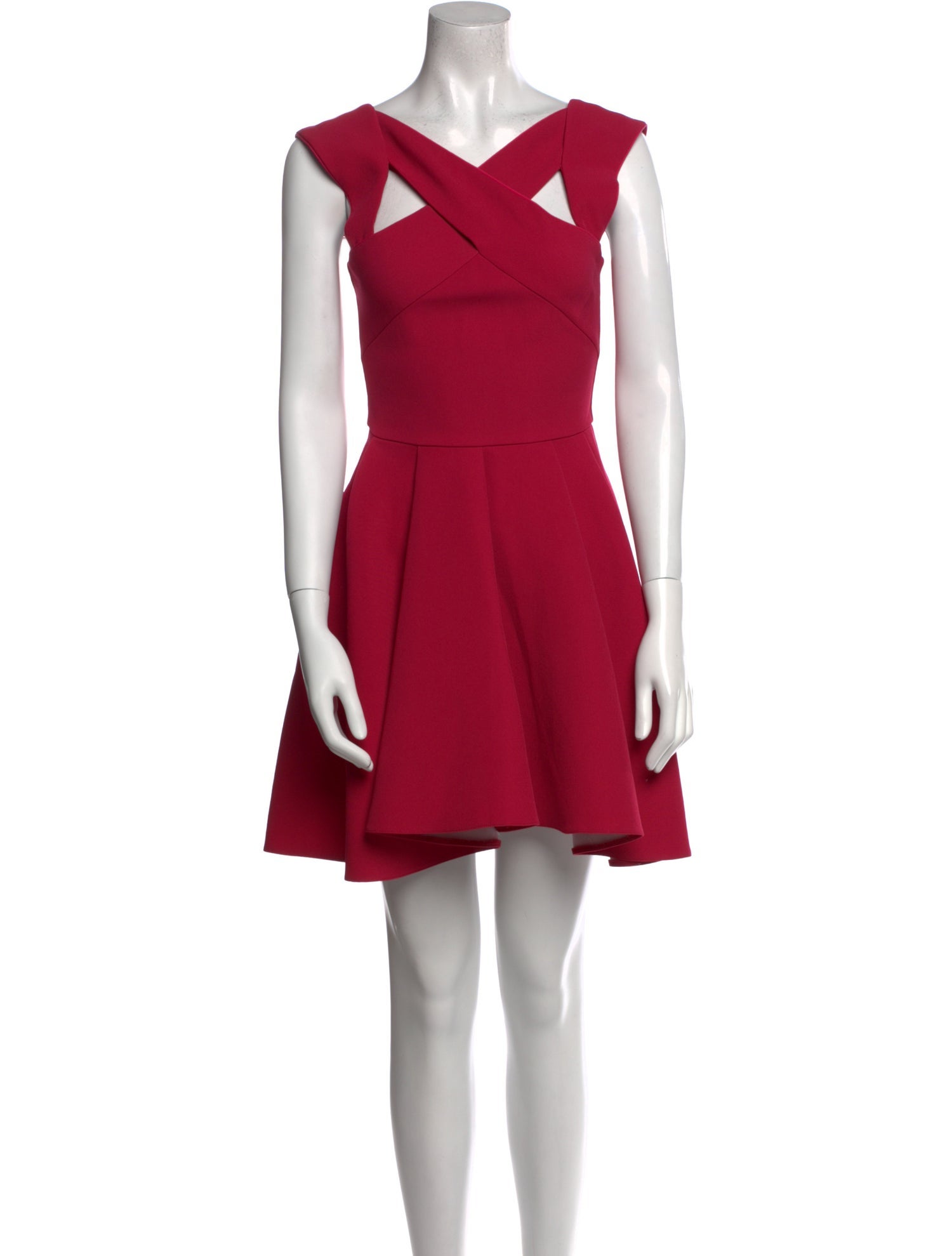 Maje V-Neck Mini Dress