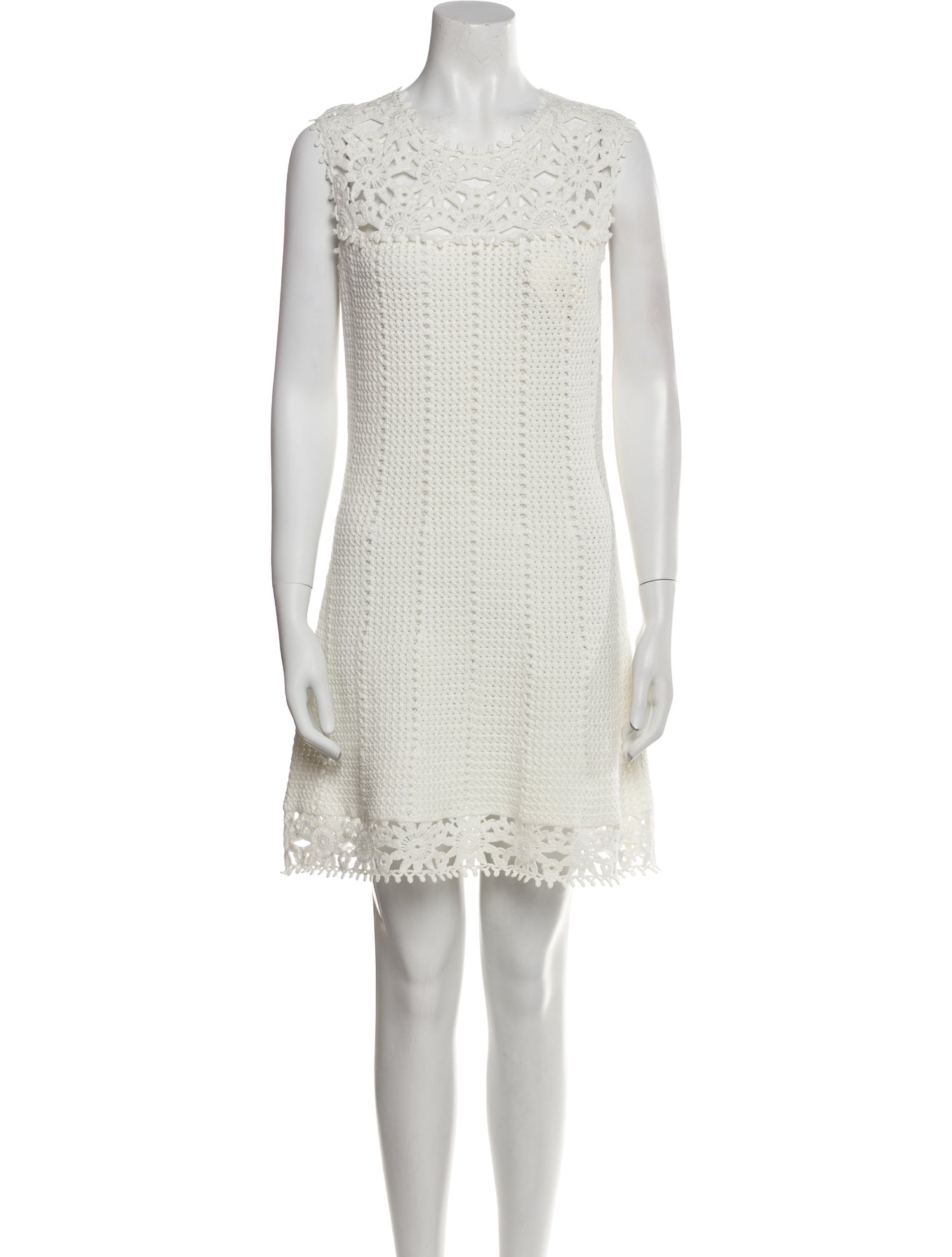 Maje Bateau Neckline Mini Dress