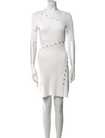 Maje One-Shoulder Mini Dress