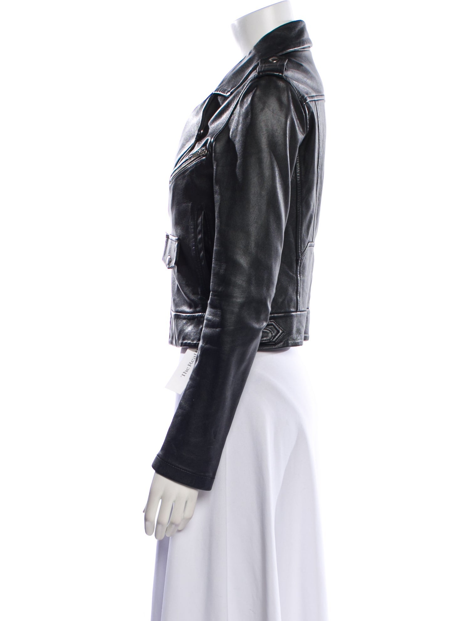 Maje Leather Biker Jacket