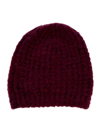 Maje burgundy beanie