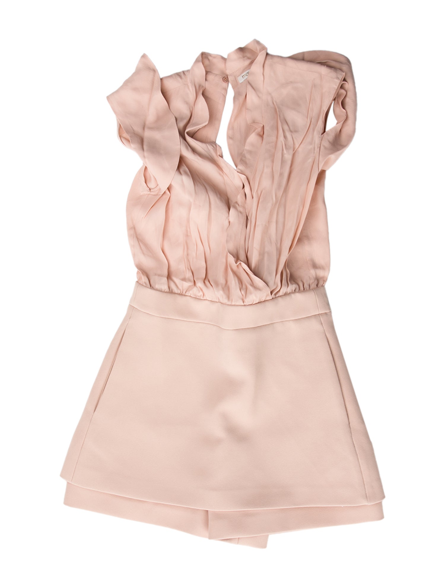 Maje Cowl Neck Romper