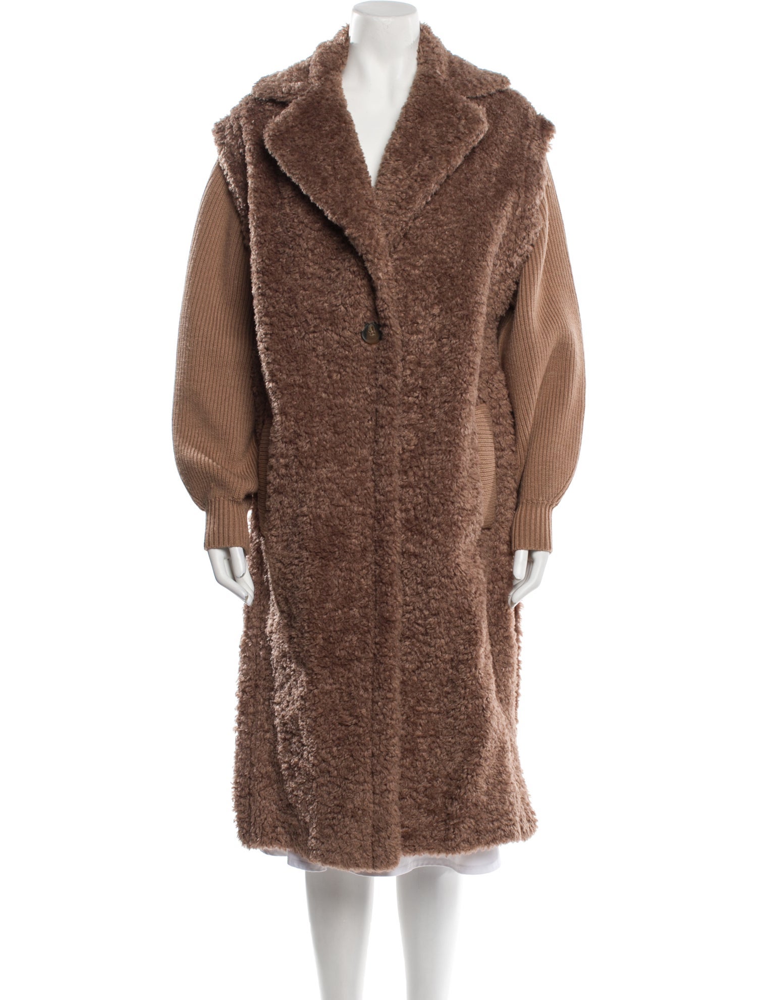 Maje Faux Fur Coat